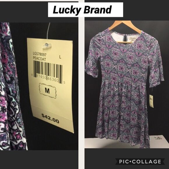 NWT ❤️Lucky Brand Dress - Picture 3 of 11